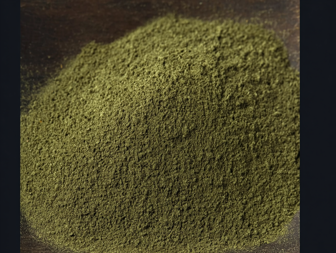 green tea powder
